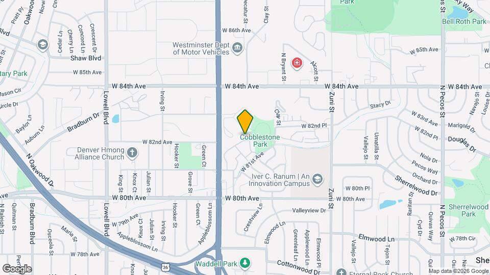 2961 W 81st Ave Map and Location Details