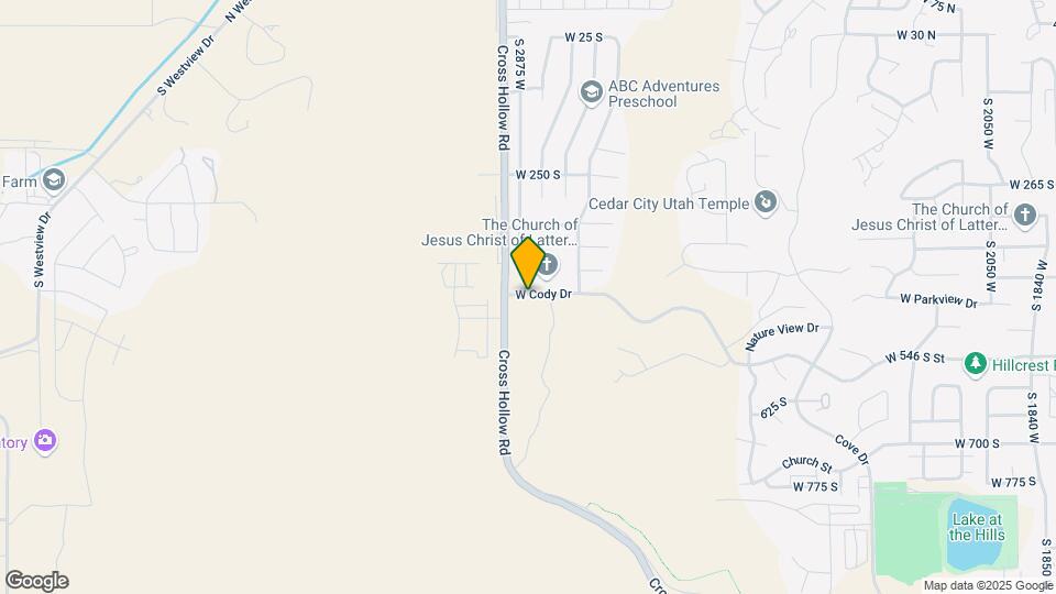 2875 W Cody Dr Mapa y Detalles de la Ubicación