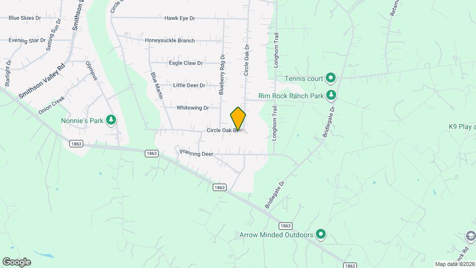 5462 Circle Oak Dr Map and Location Details