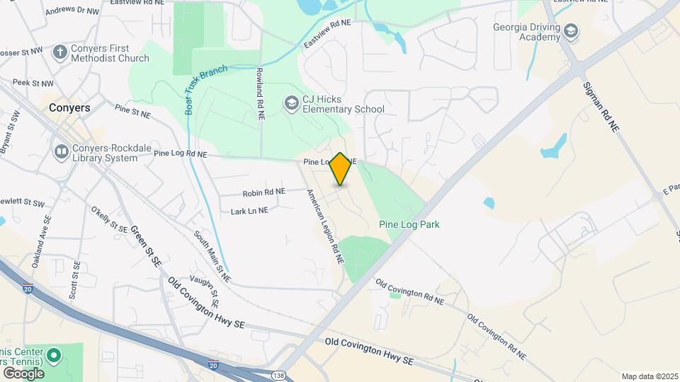 1206 Woodlyn Chase NE Map and Location Details