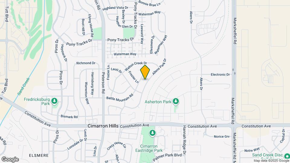 7170 Allens Park Dr Map and Location Details
