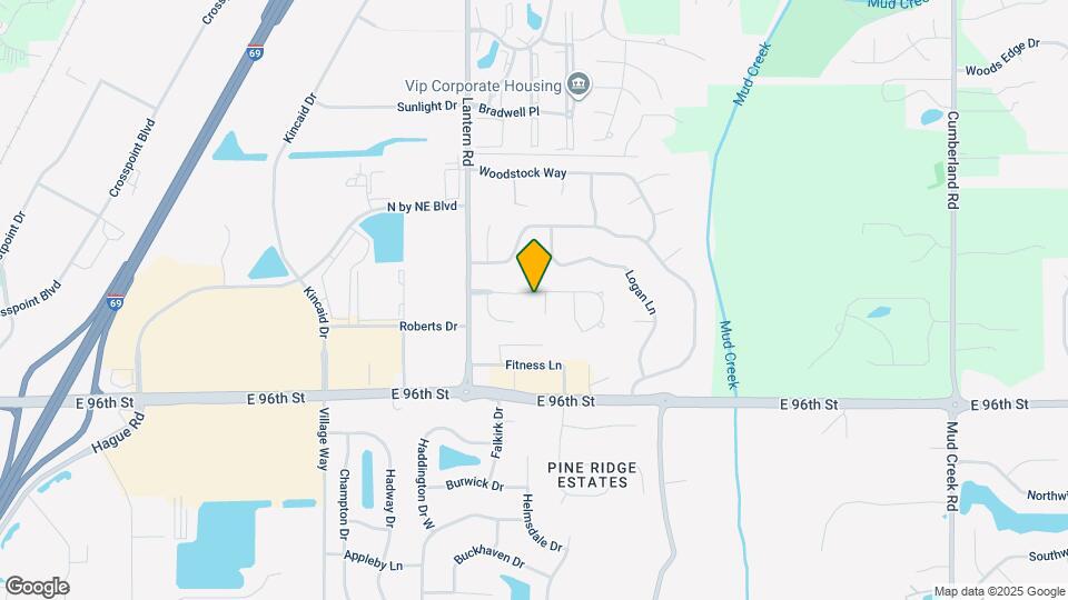 8913 Glass Chimney Ln Map and Location Details