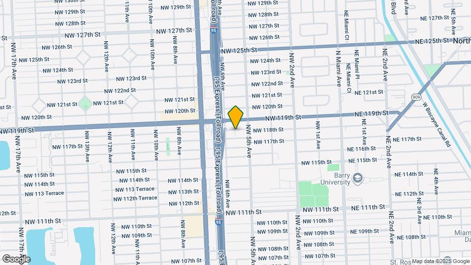 550 NW 118th St Map and Location Details