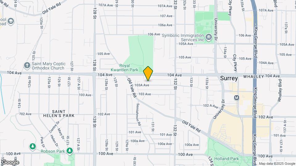 13065-1103A 103A Ave Map and Location Details