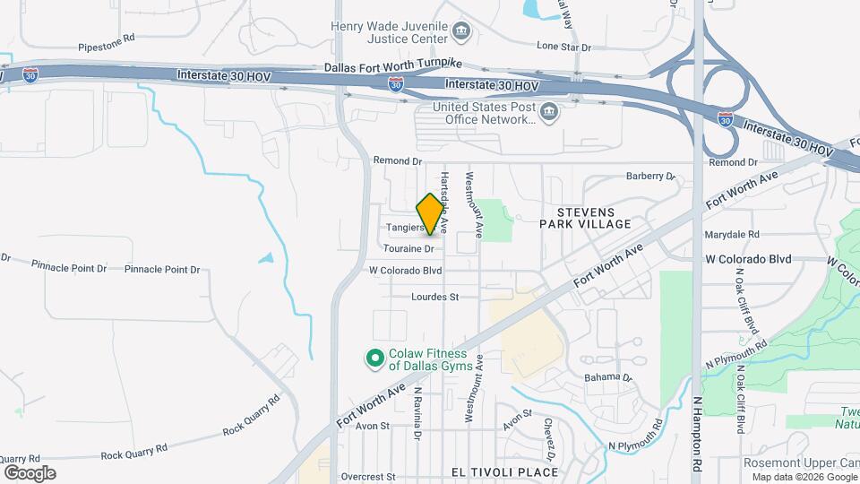 2915 Touraine Dr Map and Location Details