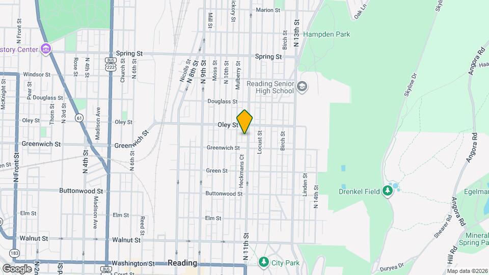 622 N 11th St Mapa y Detalles de la Ubicación