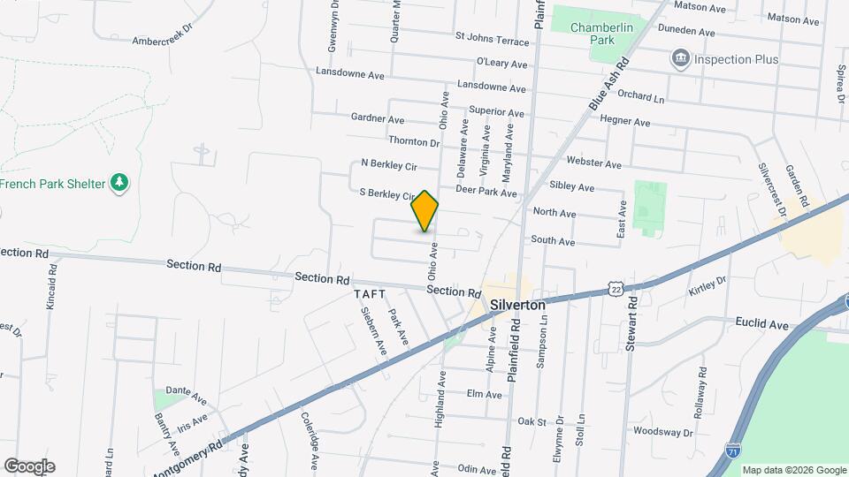 3842 Gatewood Ln Map and Location Details
