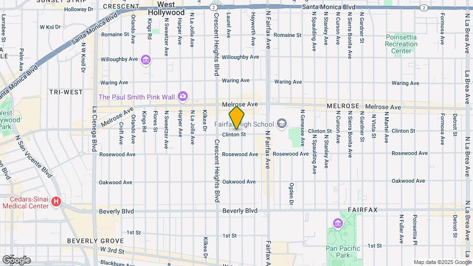 8009 Clinton St Map and Location Details