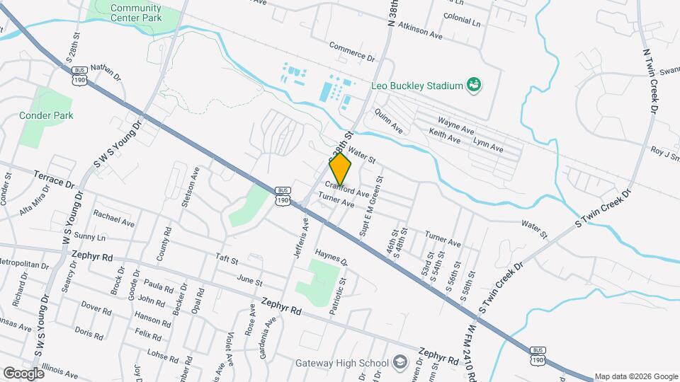 402 S 40th St Map and Location Details