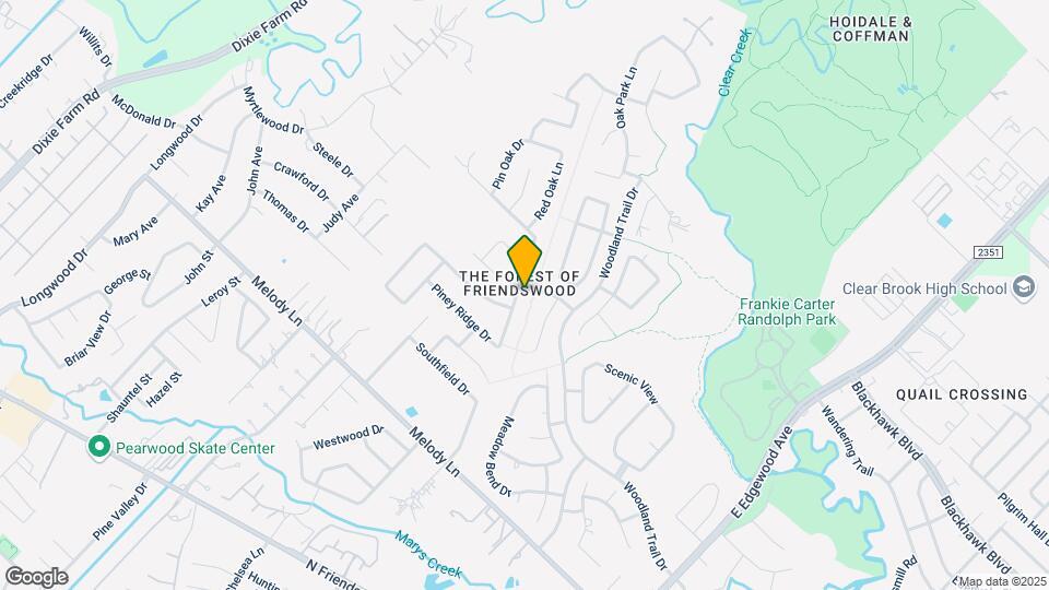 617 Woodview Dr Map and Location Details