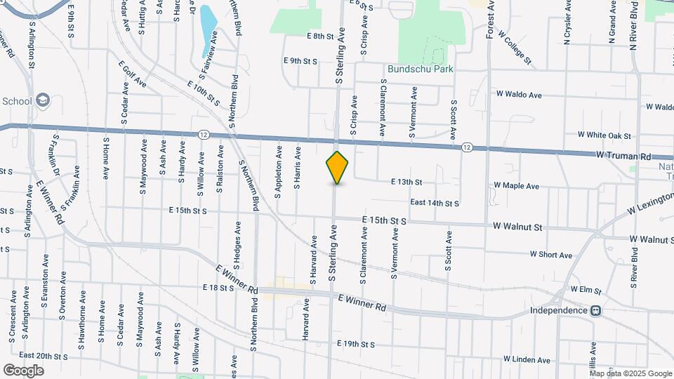 1413 S Sterling Ave Map and Location Details