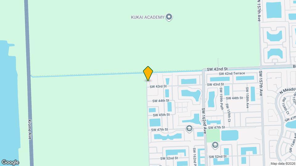 4268 SW 166th Ct Map and Location Details