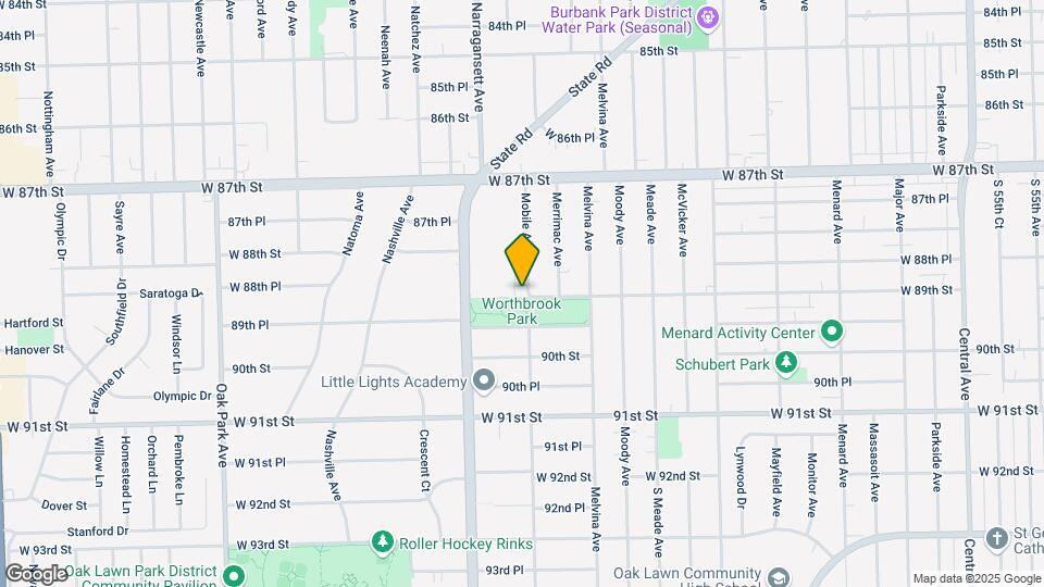 8860 Mobile Ave Map and Location Details