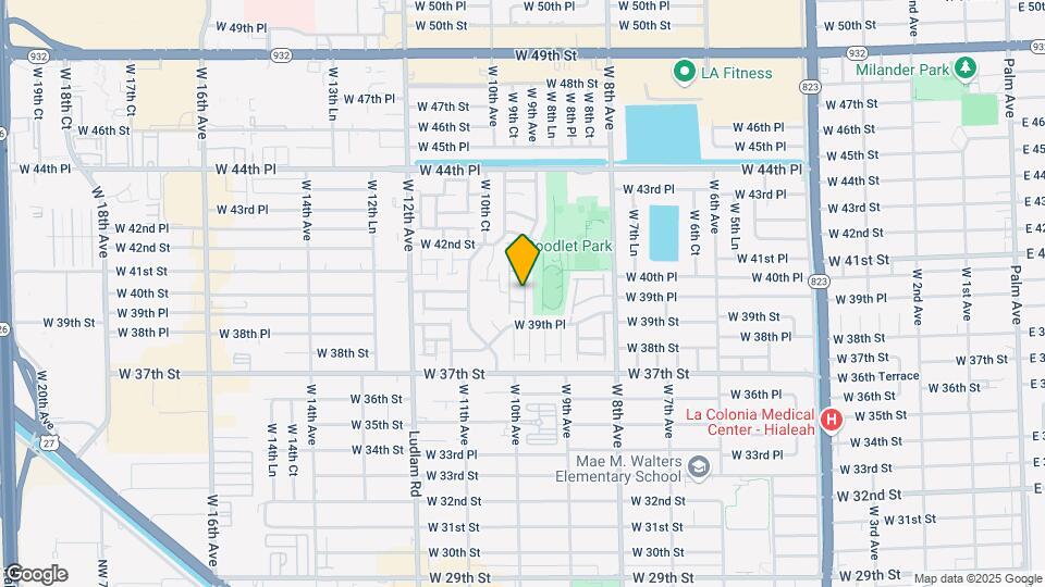 3995 W 9th Ct Mapa y Detalles de la Ubicación