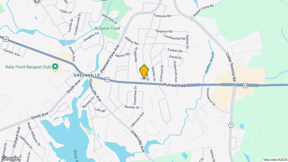 545 Putnam Pike, Unit 2nd FL 545 Putnam Pike Map and Location Details
