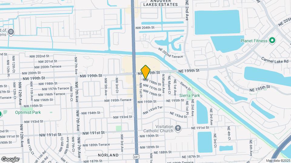 140 NW 198th St Map and Location Details