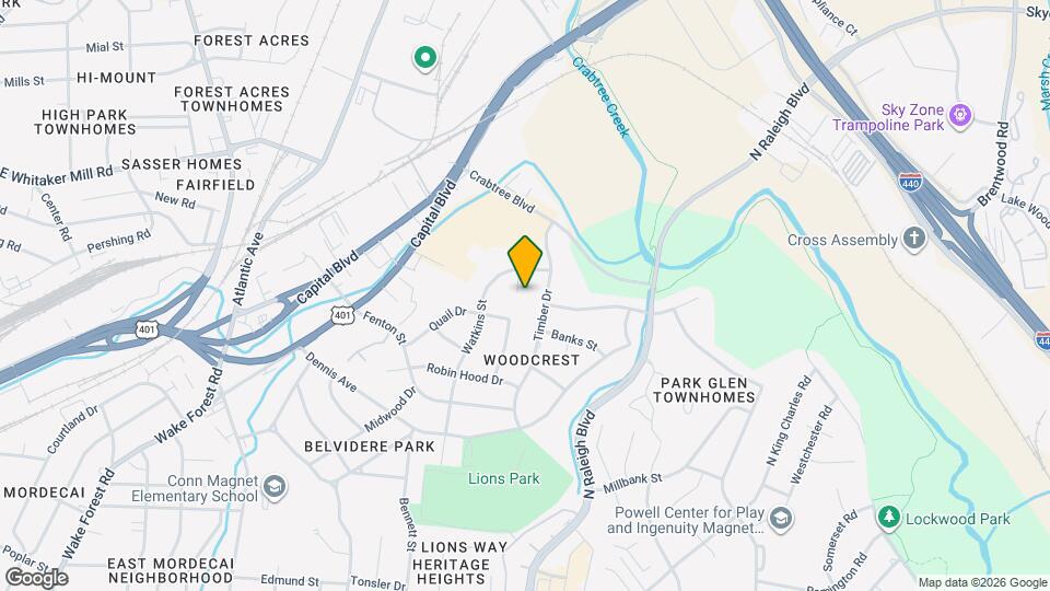 2302 Lora Ln Map and Location Details