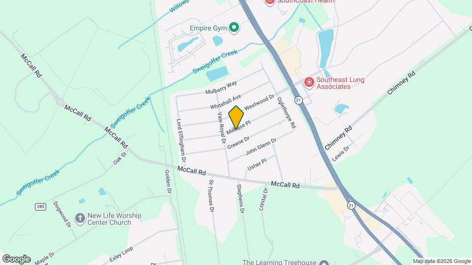 133 Melrose Pl Map and Location Details