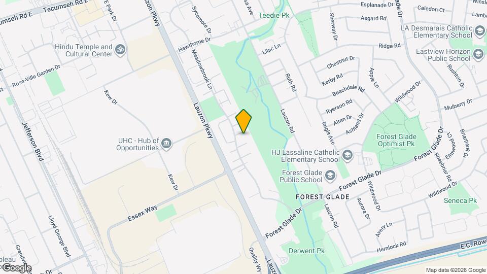 3000 Meadowbrook Ln Map and Location Details