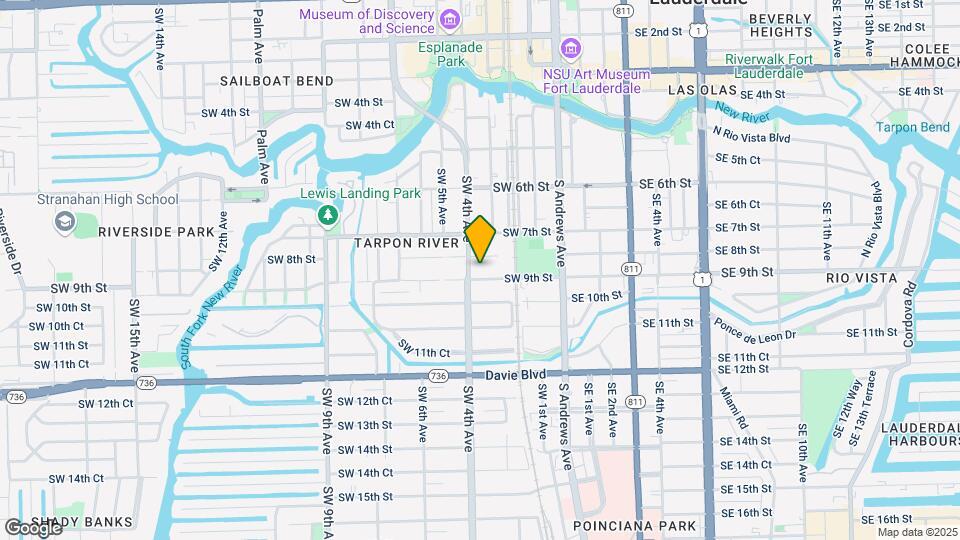 816 SW 4th Ave Map and Location Details
