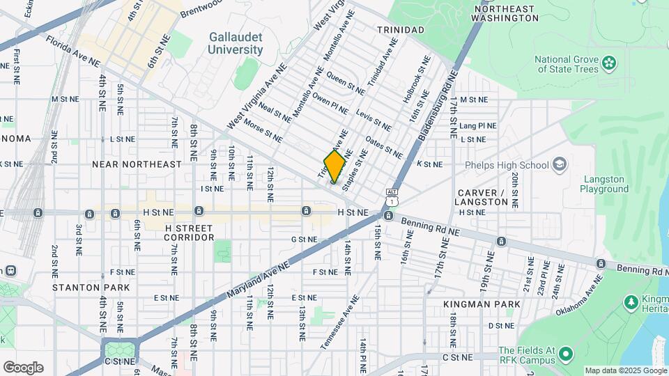 1111 Orren St NE, Unit 303 Mapa y Detalles de la Ubicación