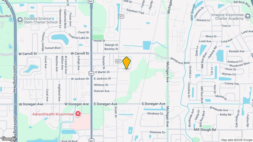 719 E Martin St Map and Location Details