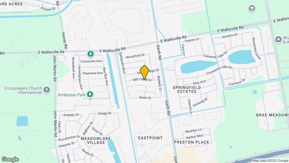 4902 Mill Creek Dr Map and Location Details