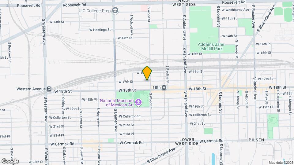 1811 W 17th St, Unit 301 Mapa y Detalles de la Ubicación