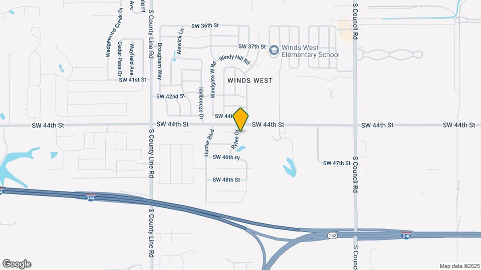 4512 Rylee Dr Map and Location Details