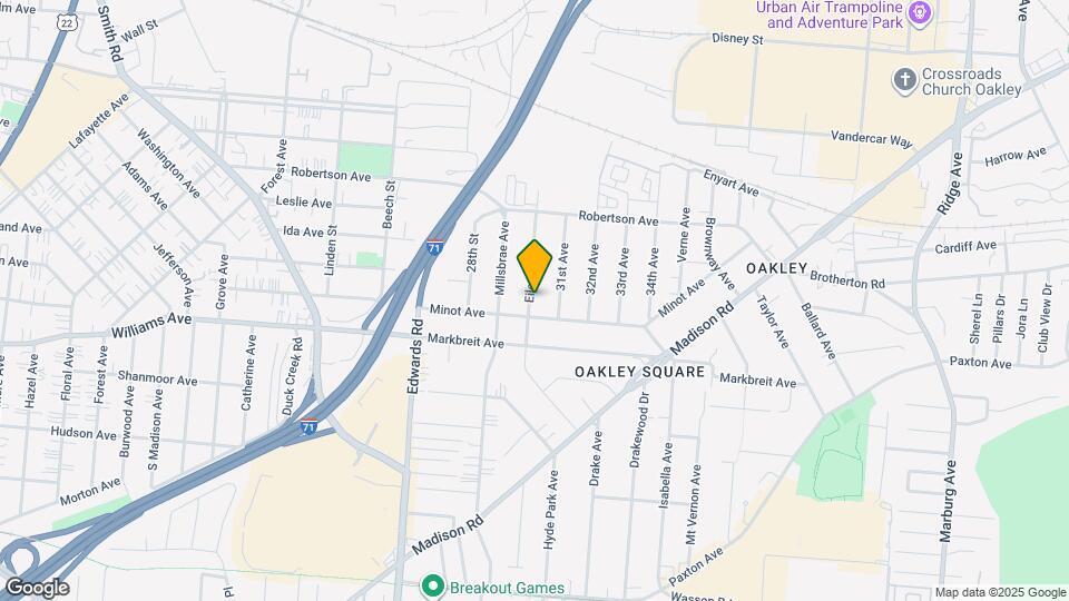 4110 Eileen Dr Map and Location Details