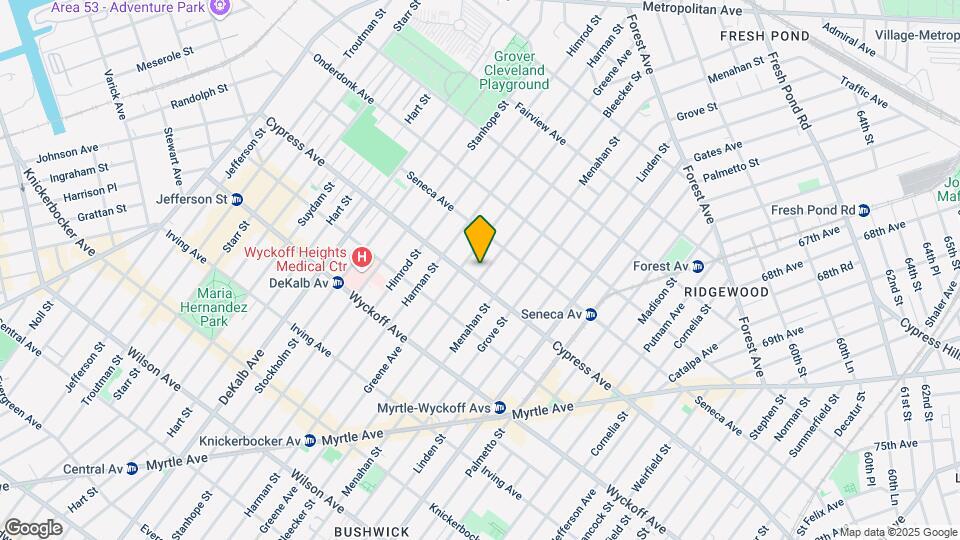 1719 Bleecker St Map and Location Details