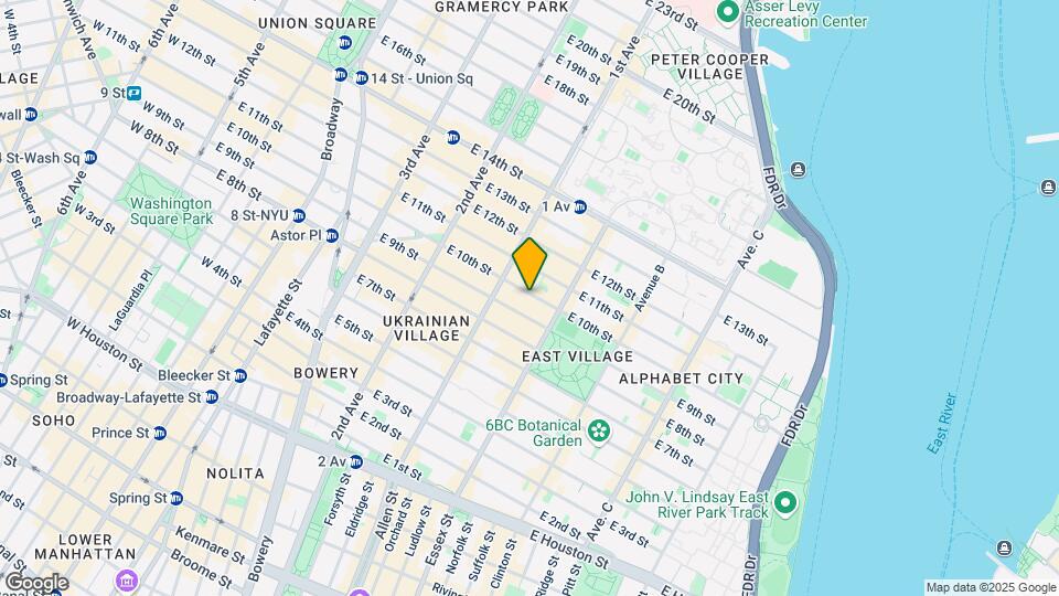 272 E 10th St Map and Location Details