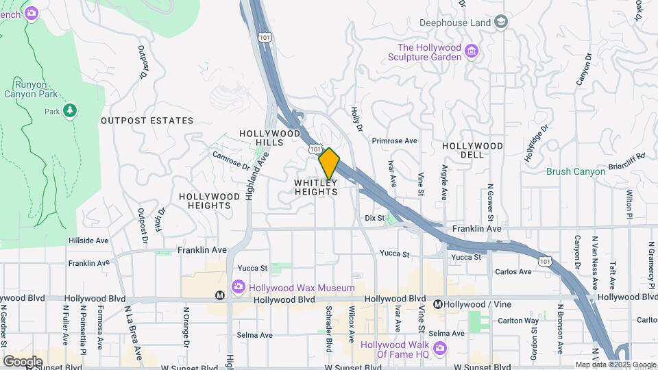 2014 Whitley Ave Map and Location Details