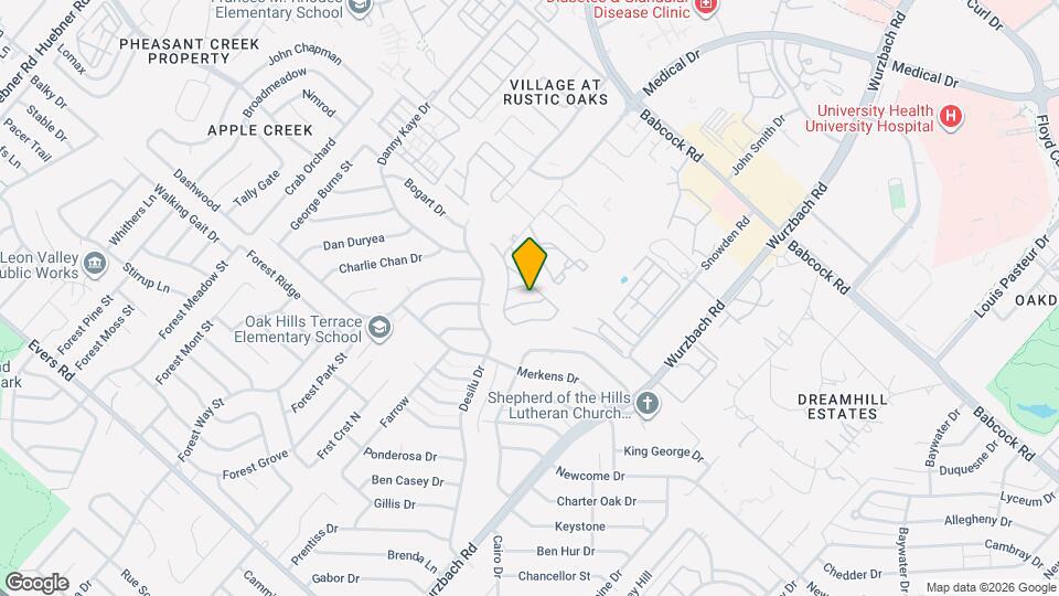 5415 Bright Run Map and Location Details