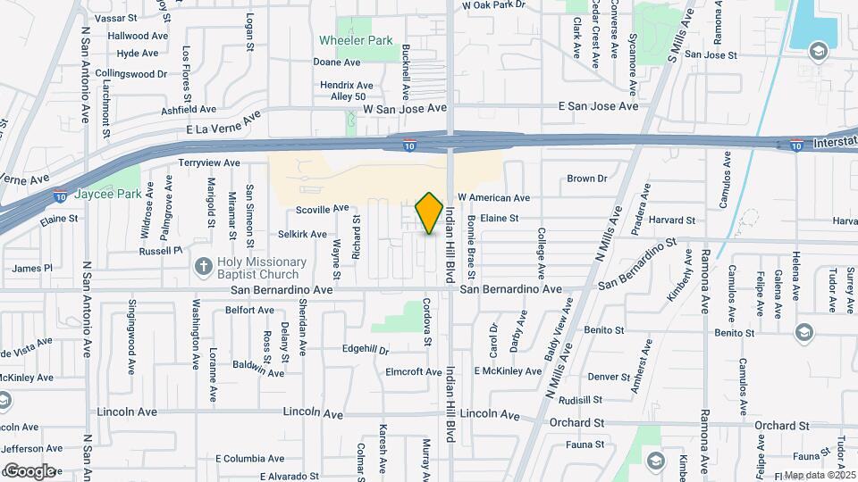 1840 Cordova St Mapa y Detalles de la Ubicación