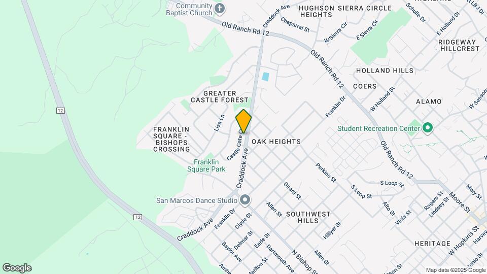 1919 Castle Gate Cir Map and Location Details