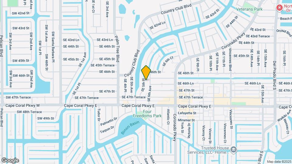 4619 SE 5th Pl Map and Location Details