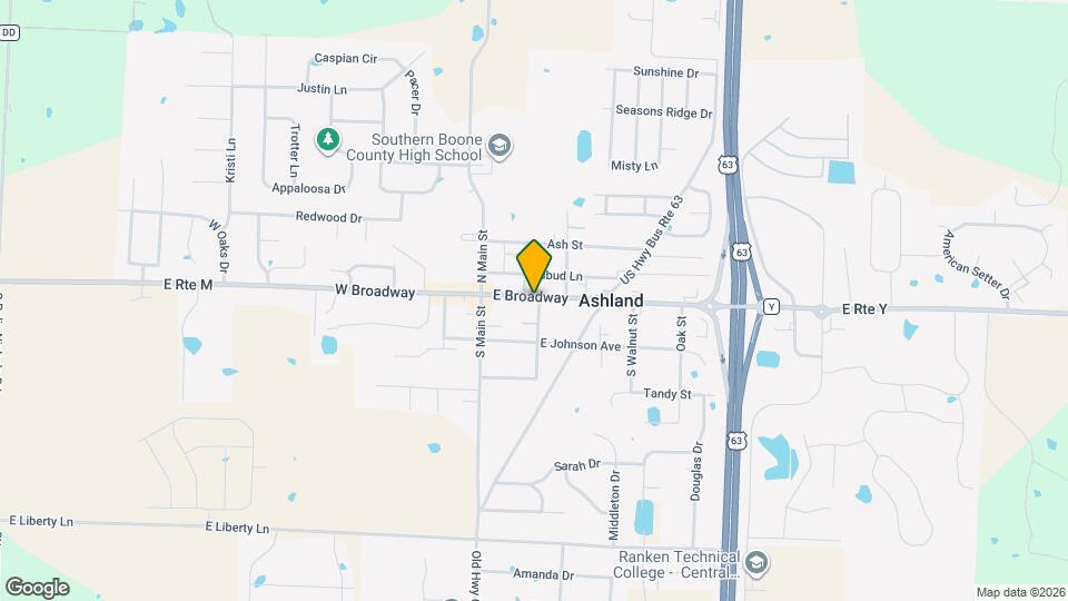 202 E Broadway Map and Location Details