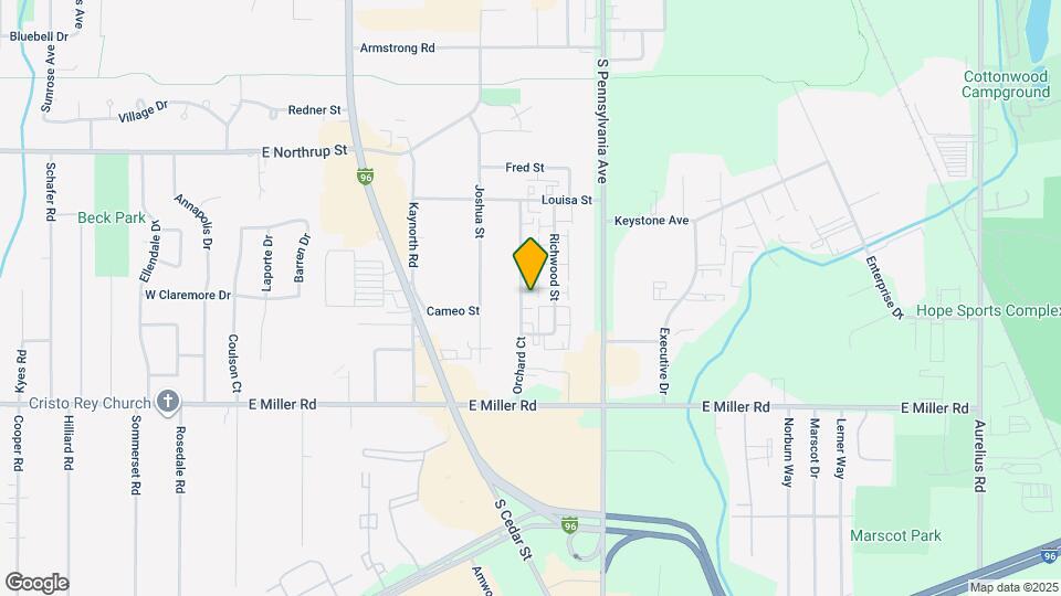 5835 Orchard Ct Map and Location Details