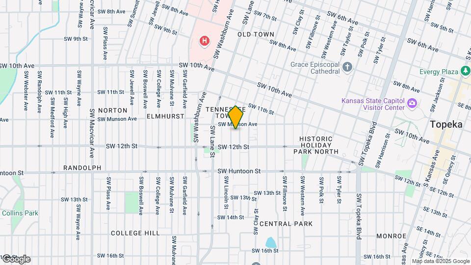 1172 SW Lincoln St Map and Location Details