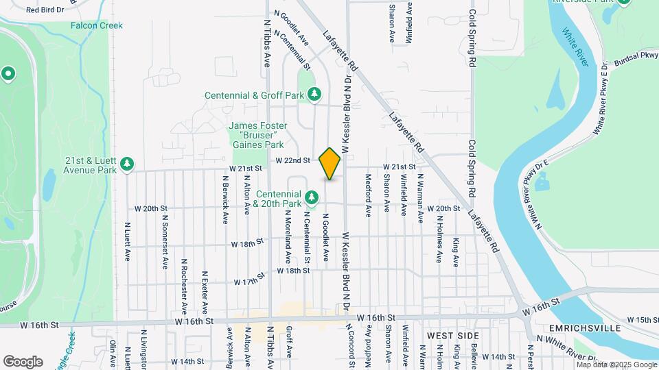2029 N Goodlet Ave Map and Location Details