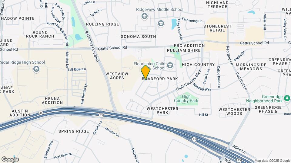 2947 Donnell Dr Map and Location Details