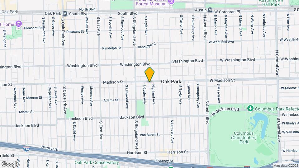 309 Madison St Map and Location Details