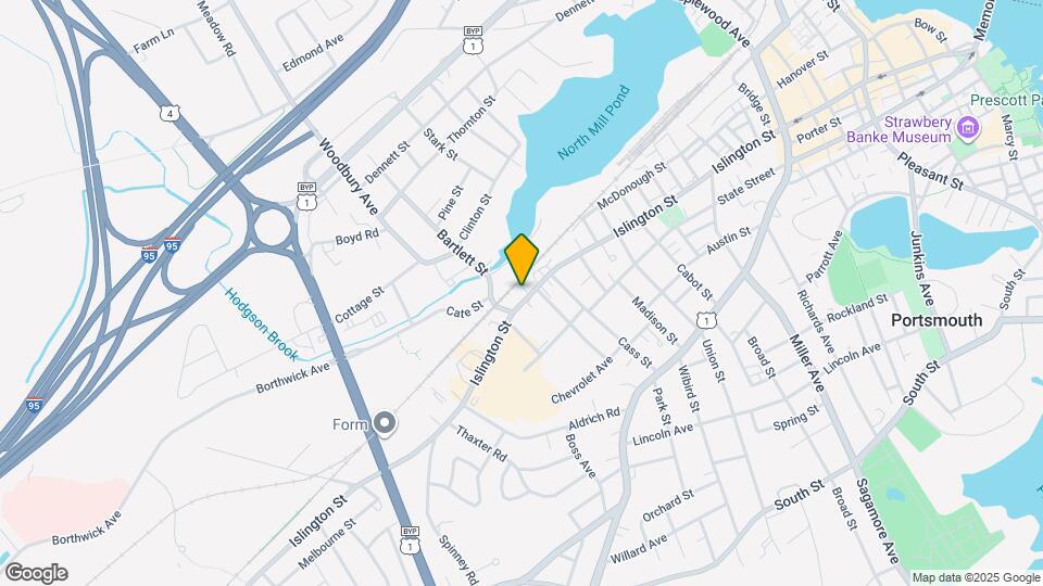 621 Islington St Map and Location Details