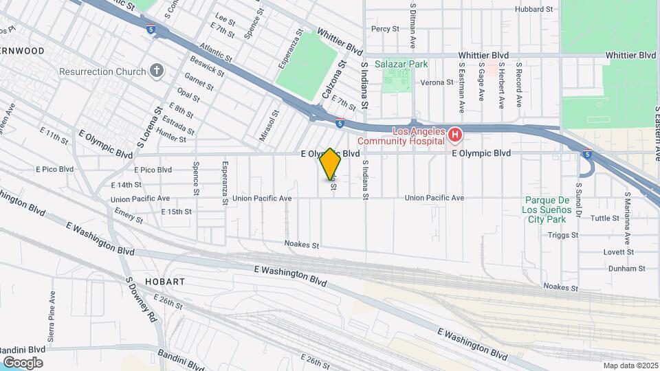 1301 Prado St Mapa y Detalles de la Ubicación