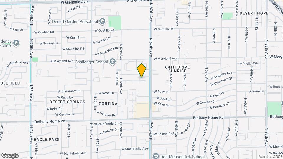 6736 W Discovery Dr Map and Location Details