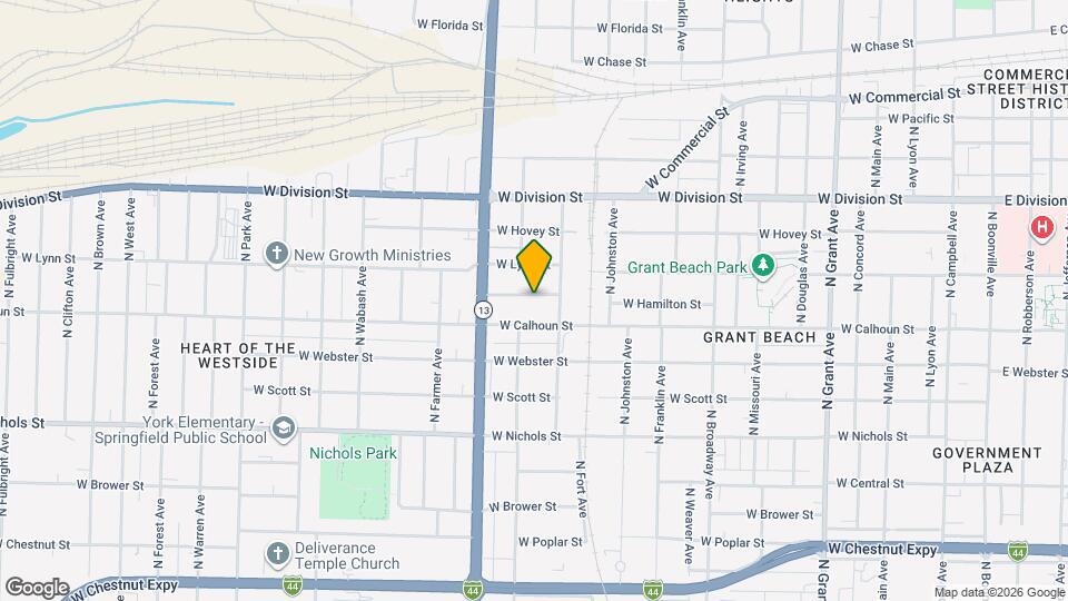 1428 W Hamilton St Map and Location Details