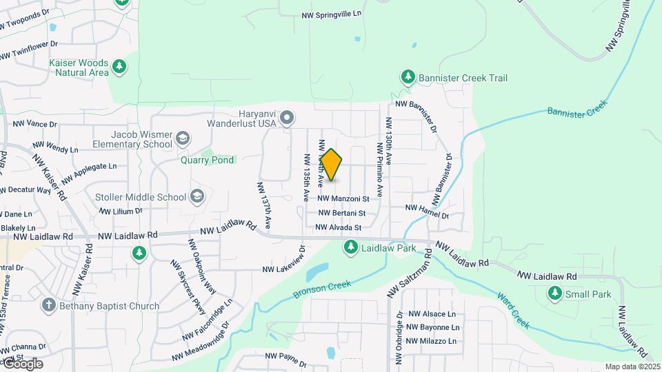 5353 NW 133rd Ave Map and Location Details