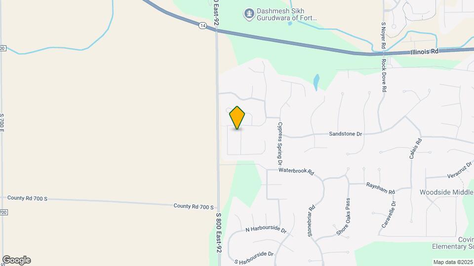 1752 Woodlark Dr Map and Location Details