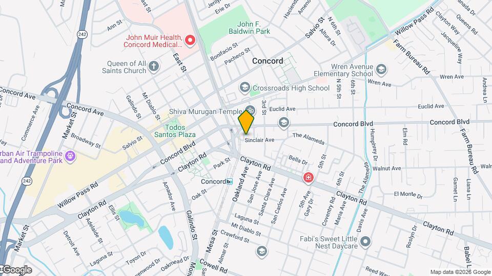 2601 Sinclair Ave Map and Location Details